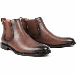Chaussures habillées en cuir pour hommes à bout carré et lacets, de haute qualité, avec boîte de rangement confortable, idéales pour le bureau et la carrière, vente en gros - Product Image 4