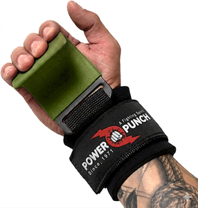 Correas de neopreno para muñeca con agarre profesional, resistentes al desgaste, para levantamiento de pesas, fitness, ejercicios de shrugs y gancho. Venta al por mayor. - Product Image 5
