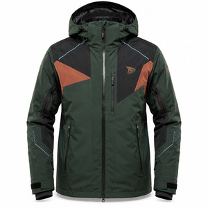 Professional Custom Men's <b>Ski</b> Suit 10,000mm Waterproof Breathable Hood Power Stretch Fully Taped Seams Windproof Plus Size - Product Image 1