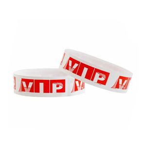 Bracelet en papier synthétique Billets en papier imprimables Bracelets Bracelet en papier Impression personnalisée - Product Image 2