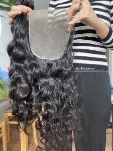 Produit HD de dentelle de cheveux humains à donneur unique vietnamien non traité de NAH Hair Extensions Natural Wave Loose Deep Wave Styles - Product Image 6