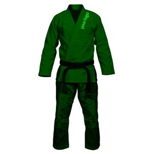 ชุดยูโด BJJ ระดับมืออาชีพ 550 GSM ผ้าฝ้าย 100% ทอลายเพิร์ล พร้อมปักโลโก้ตามสั่ง ชุดฝึกซ้อมแข็งแรง ทนทาน รับผลิตแบบ OEM - Product Image 1