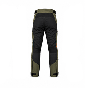 Gear for motorcycle riders seeking winter comfort with waterproof textile <b>trousers</b> warm inner lining reinforced knees and secure - Product Image 3
