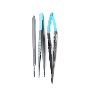 Ensemble d'instruments de microchirurgie manuels en acier inoxydable de qualité supérieure pour usage hospitalier avec options personnalisables - Product Image 6