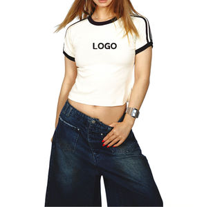 เสื้อยืดคอกลมสีขาวทรงสลิมฟิต ผ้าฝ้าย 100% ระบายอากาศได้ดี เป็นมิตรกับสิ่งแวดล้อม แบบเรียบง่าย สวมใส่สบาย เหมาะสำหรับฤดูร้อน คุณภาพพรีเมียม - Product Image 4