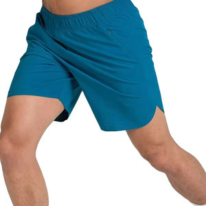Latest Design <b>Knee</b> Length Solid Casual Mid Cotton Made Men Gym Shorts Comfortable Breathable Eco-Friendly Pakistan Manufacture - Product Image 1