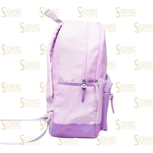 Custom Lightweight Glitter Cheerleading <b>Backpack</b> Customizaton Rhinestones <b>Backpack</b> With Padded Back and Adjustable Straps - Product Image 2