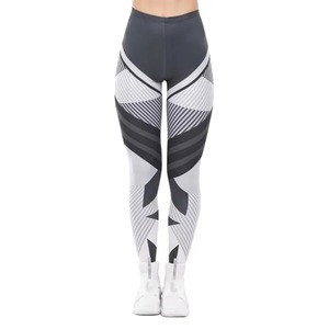 Leggings de Yoga de Cintura Alta sin Costuras al por Mayor, Personalizables, de Verano, Sólidos, Transpirables, Antibacterianos, de Algodón/Bambú, para Gimnasio y Fitness - Product Image 2