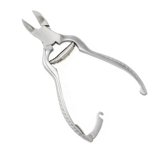Barril de uñas Spring Toenail Nipper Grado alemán Acero inoxidable Sharp Clipper Podología Instrumentos de Podología Embalaje personalizado - Product Image 5