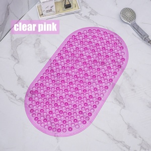 Tapis de douche antidérapant en vinyle pour salle de bain - Product Image 2