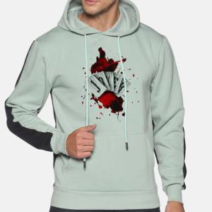 Sudadera con capucha morada estilo streetwear, extragrande, con estampado gráfico, personalizada, mezcla de algodón, proveedor OEM de ropa - Product Image 4