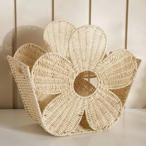 New collection paper storage basket made in Vietnam, beautiful kid's basket wholesale price - Product Image 1