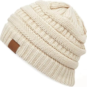 Wholesale OEM Personalized logo Winter <b>Beanies</b> High Quality Adult <b>Wool</b> Blend Classic Knit Skullies Bulk Order Daily Breathable - Product Image 6