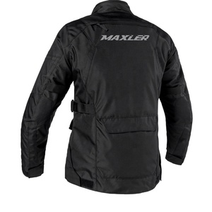 Veste de moto pour homme sur mesure en Cordura, respirante, imperméable, coupe-vent, pour longues balades et aventures, grandes tailles - Product Image 1