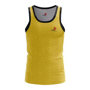 Custom Design Men's <b>Sports</b> <b>Tank</b> <b>Top</b> Full Sublimation Lightweight Running Singlet Gym Training Athletic Wear - Product Image 4