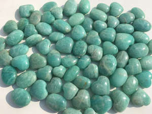 Vente en gros de pierre précieuse Reiki en forme de cœur d'amazonite en cristal naturel Pierre semi-précieuse artisanale Feng Shui sculptée en pierre entière - Product Image 2