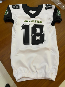 ชุดอเมริกันฟุตบอล 12 แผ่น แบบ Pro Sublimation Plus Tackle Twill เสื้ออเมริกันฟุตบอลพร้อมกางเกงในตัว - Product Image 3