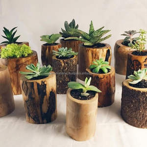 Maceta de madera para flores, dispositivo para flores de mano, tamaño del viento, precio personalizado, producto en oferta, venta al por mayor - Product Image 3
