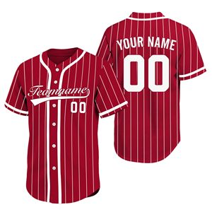 Uniforme de Béisbol para Club, Jersey de Alto Rendimiento, Tejido Flexible, Ropa Deportiva de Moda, Nombre del Jugador Personalizado, Uso Durante Toda la Temporada, Impresión a Todo Color Ilimitada - Product Image 5
