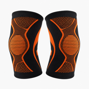 Nouveautés : Manchons de coude unis en tissu doux et extensible, support de coude de haute qualité pour unisexe - Product Image 3