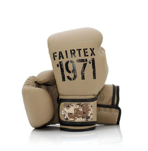 นวมชกมวย Fairtex 1971 หนังแท้ อุปกรณ์ฝึกซ้อม ปิดด้วยเวลโคร สำหรับผู้ใหญ่ อุปกรณ์ศิลปะการต่อสู้ - Product Image 4