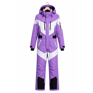 Combinaison de ski professionnelle pour homme, une pièce, hiver, imperméable, coupe-vent, respirante, vêtements de ski et de snowboard, OEM ODM - Product Image 1