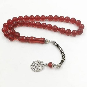 Collier ovale en résine marbrée verte de qualité supérieure, plaqué argent, classique et élégant, bijou tendance pour tous les jours, unisexe - Product Image 4