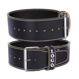Ceinture de musculation en cuir de qualité supérieure, épaisseur 10 mm, respirante, accessoire de gym pour la compression, l'haltérophilie et l'entraînement physique - Product Image 2