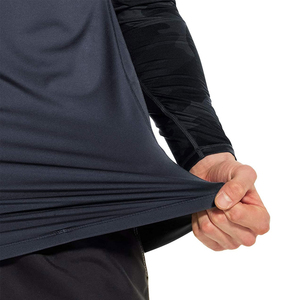 เสื้อรัดกล้ามเนื้อผู้ชายสีพื้นพิมพ์โลโก้ตามสั่ง น้ำหนักเบา ราคาขายส่ง ขายดี พร้อมบริการ OEM - Product Image 5