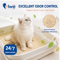 Pasir Kucing Tofu Kompak, Penghilang Bau Kuat, Tidak Mengiritasi, Untuk Kucing Sensitif, Harga Grosir, Distributor Hewan Peliharaan Global
