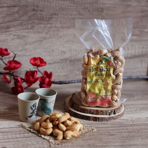 Noix de cajou grillées décortiquées de qualité supérieure du Vietnam W180 en emballage transparent à fermeture éclair de 250 g certifié ISO - Marque Dong Phu Prêt à l'emploi - Product Image 5