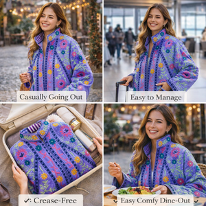 Chaqueta Bomber de Terciopelo Bordada a Mano Personalizada para Mujer, Diseño Floral Suzani, Cuello Alto, Ropa de Boutique - Product Image 6