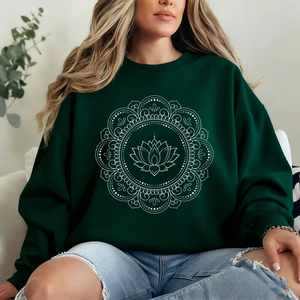 Women Hoodies Professional New Quality Mandala <b>Sweatshirt</b> for Women Men Boho Spiritual Pullover Cozy <b>Yoga</b> Meditation Sweater - Product Image 4