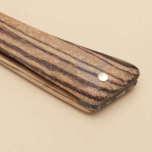 Rasoir manuel haut de gamme en acier inoxydable, rasoir droit de barbier, manche pliable, tondeuse à barbe professionnelle jetable - Product Image 4