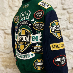 Premium Quality <b>NASCAR</b> Racing <b>Jacket</b> Custom Cotton Motorsport Bomber <b>Jacket</b> Embroidered Patch Streetwear Racing Wear Wholesale - Product Image 4