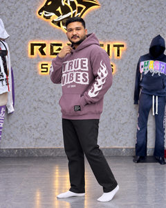 Sudadera con Capucha Unisex Personalizada, Oversize, de Forro Polar, Estilo Urbano, con Estampado Gráfico, Bolsillo Canguro en la Manga, Etiqueta Personalizada, OEM - Product Image 2