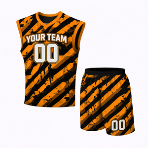Maillot et short de sport pour homme, taille plus, séchage rapide, antibactérien, imprimé numérique, hiver, 100% polyester - Product Image 3