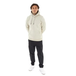 Sudadera con capucha personalizada para hombre, de algodón grueso, estilo pullover, OEM, ropa urbana, moda de invierno, venta al por mayor, negra - Product Image 4