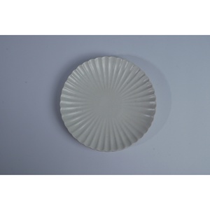 Custom Designed Porcelain Dessert <b>Plate</b> with Section Dividers for <b>Snacks</b> & BPA-Free - Product Image 1