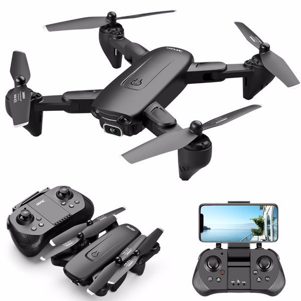 4DRC F6 RC Drone WIF FPV 4K Dual HD Camera Selfie Quadcopter 1 батарея для взрослых/начинающих логистических отправленных UPS/USPS/Amazon