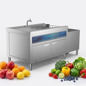 Equipo de Cocina para Restaurante, Lavadora Comercial de Verduras y Frutas, Lavadora de Burbujas con Reciclaje de Agua - Product Image 2