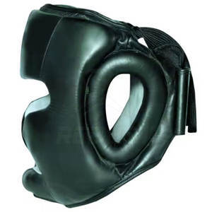 Protector de Cabeza de Cuero Integral para Boxeo, MMA, Kickboxing y Entrenamientos - Ligero, Ajustable, Protector y Transpirable - Product Image 2