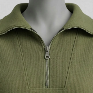 Customized 100% Cotton Waterproof Breathable <b>Washed</b> Lined Embroidery Hooded Solid Blank Oversized Streetwear Winter Spring Front - Product Image 6