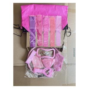 Kit de fitness portable 13 pièces pour <span class=keywords><strong>yoga</strong></span> et Pilates, équipement d'exercice à domicile avec sac de rangement, ensemble d'entraînement pour débutants 11 pièces, salle de sport à domicile - Product Image 2