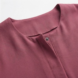 Jilbab Tradicional Modesto de Una Pieza al por Mayor para Niños y Bebés, Conjunto de Abaya Digital de Seda, Algodón, Lino y Nida de Dos Piezas - Product Image 4