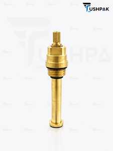 Válvula de corte de latón de 15 mm de alta resistencia, oculta, con eje ascendente, montada en la pared, componente de control de agua para ducha de baño - Product Image 4