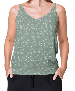 Women Knitted 100% Cotton Solid Color Halter Neck Crop Tank <b>Top</b> with Ribbons Hip Hop Style Green - Product Image 6