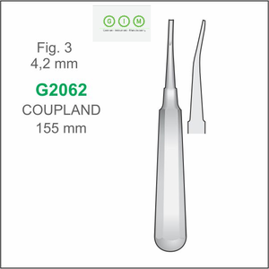 MELPEX BEAUTY INSTRUMENTS Elevador Dental de Raíz con Punta Recta de 2.0mm, Acero Inoxidable 420, Mango Hueco de 140mm, Autoclavable, Quirúrgico - Product Image 6