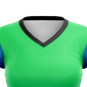 Camiseta de Softbol Unisex con Cuello en V, Personalizada con Sublimación Digital, Manga Corta, Alta Calidad, Antibacteriana y de Secado Rápido - Product Image 6