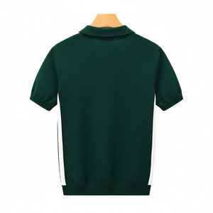 เสื้อเชิ้ตผู้ชายไซส์ใหญ่ ผ้าถักโพลีเอสเตอร์ 100% สไตล์จีน ป้องกันขนร่วง แขนสั้น ระบายอากาศได้ดี - Product Image 2